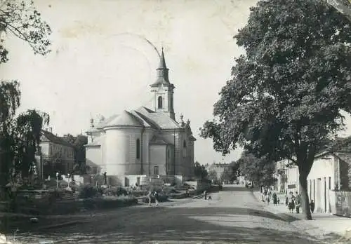 Hungary Satoraljaujhely Square detail view