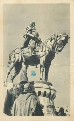 Romania Cluj-Napoca Matthias Rex statue monument