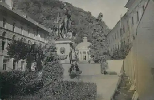Romania Baile Herculane statuia lui Hercule
