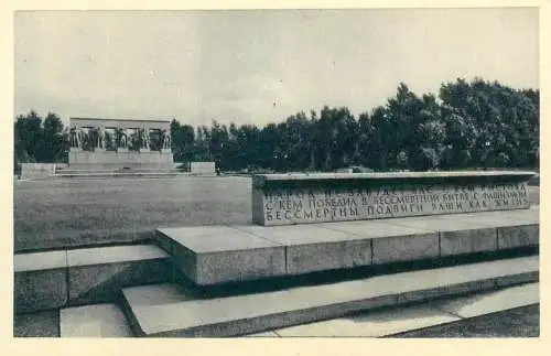 Russia Leningrad Seraphimskoye Memorial Cemetery  Monument to the heroic defenders of the city