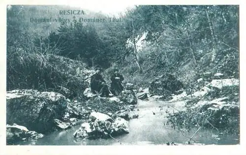 Romania repro postcard Resita outdoor scenery picturesque natural landscape