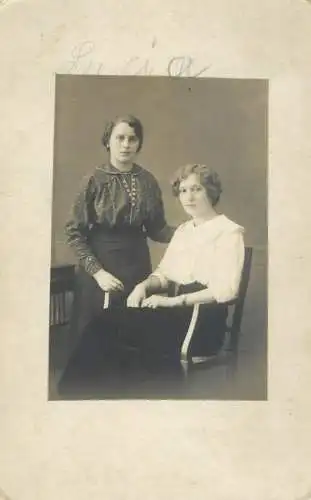 Social History elegant ladies portrait photo