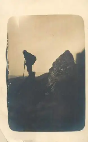 Social History mountain tourist hike photo