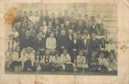 Social History school children types and scenes group photo