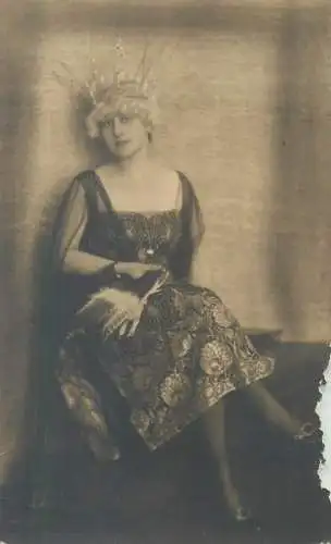 Social History charming elegant lady photo