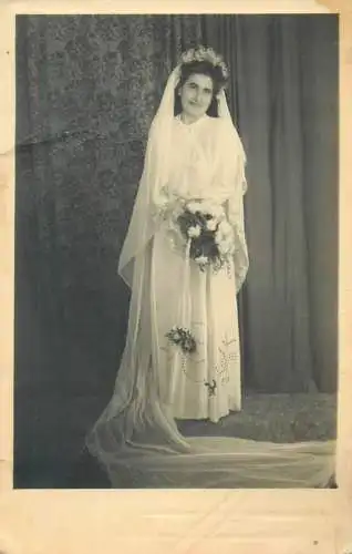 Social History smiling bride photo