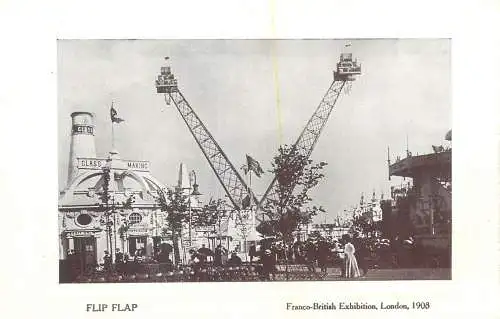 Postcard the Franco British exhibition London 1908 Flip Flap