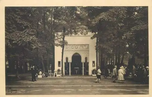 Postcard exposition coloniale Paris 1931 le pavillon de Ricqles