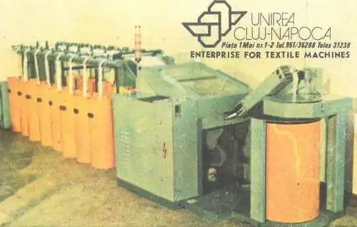 Romania advertising radio amateur QSL card Radioclub Unirea Romania