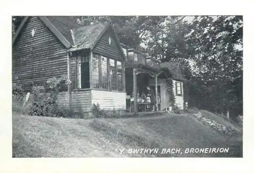 Postcard UK Wales Y Bwthyn bach Broneirion