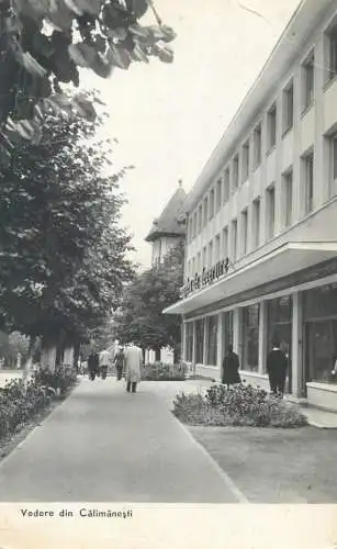 Postcard Romania Calimanesti timbru fluture 1964