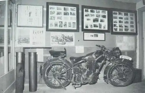Channel Islands Jersey St Peter's Bunker Museum of German Equipment and Occupation Relics motorcycle