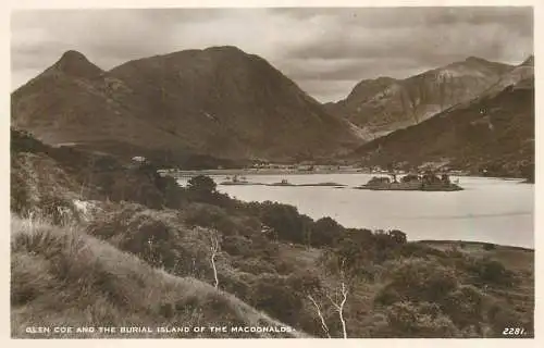 Scotland Glen Coe and the Burial Island of the MacDonalds