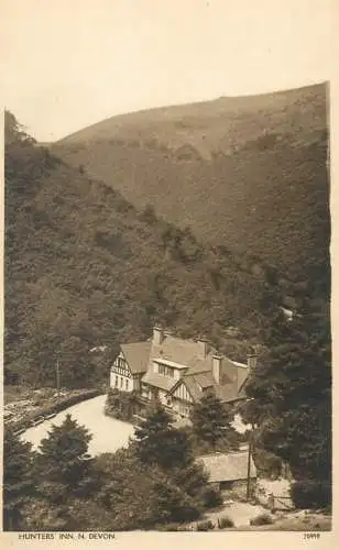 England Hunters' Inn North Devon general view