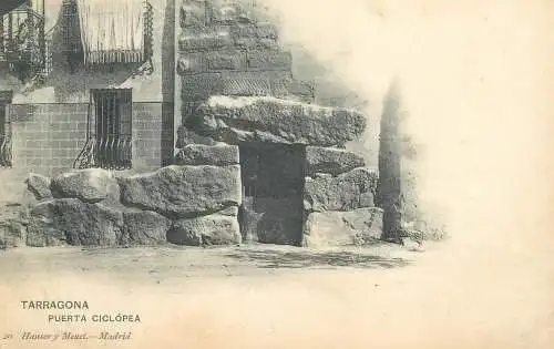 Spain Tarragona Puerta Ciclopea