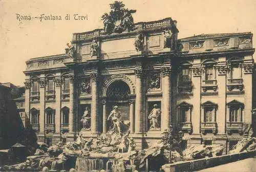 Italy Roma Fontana di Trevi
