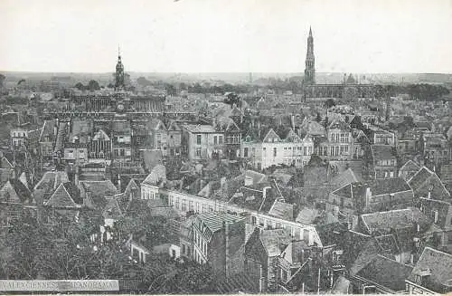 France Valenciennes cityscape panorama