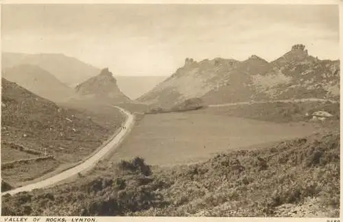 England Lynton Valley of Rocks