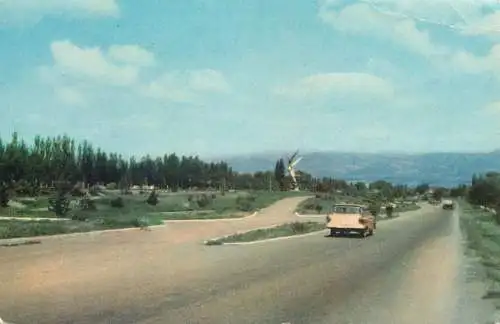 Postcard America Argentina Mendoza avda de Acceso