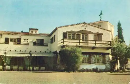 Postcard America Argentina Mendoza Gran Hotel Potrerillos