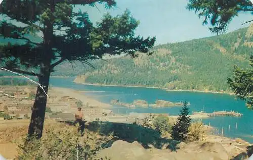 Postcard America Canada Nelson Gyro Park 1956