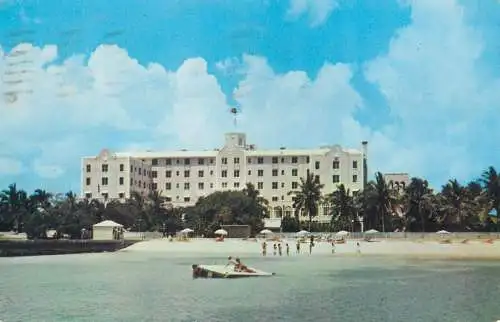Postcard America Bahamas Nassau Fort Montagu