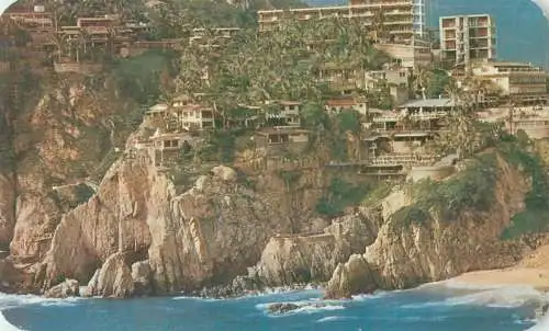 Postcard America Mexico La Quebrada Acapulco Guerrero