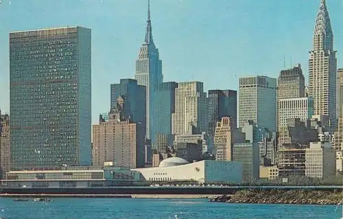 Postcard USA United States NY New York United Nations HQ