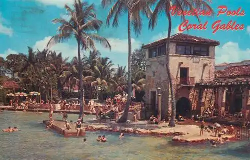 Postcard USA United States FL Florida Coral Gables 1968