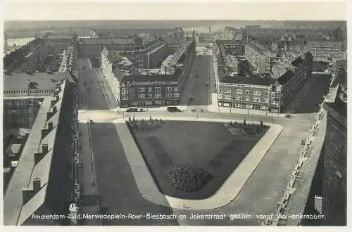 Postcard Netherlands Amsterdam Zuld