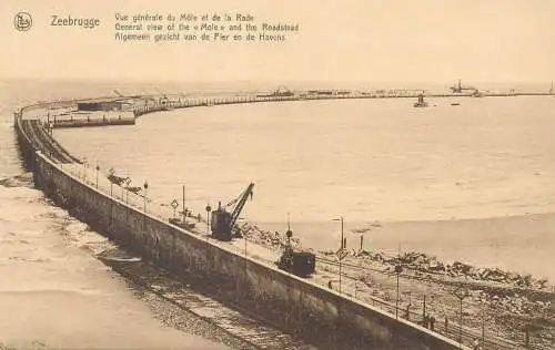 Postcard Zeebrugge Bruges, Belgium