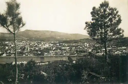 Postcard Spain Pontevedra general view