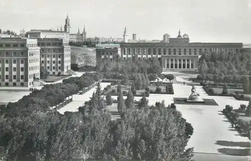Postcard Spain Madrid ciudad universitaria