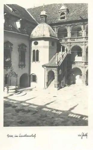 Postcard Austria Graz im Landhaushof