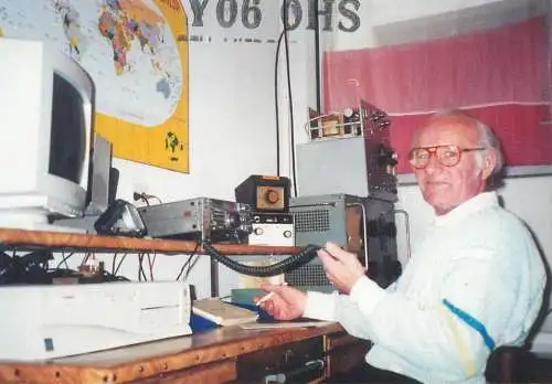 Radio amateur QSL card Romania Miercurea Ciuc Y06OHS