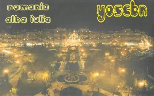Radio amateur QSL card Romania Alba Iulia YOSCBN YO5TD