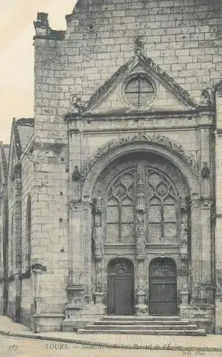 France Tours Saint Symphorien Portail de l'Eglise