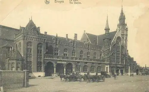 Belgium Bruges La Gare