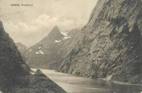 Norway Troldfjord picturesque natural landscape