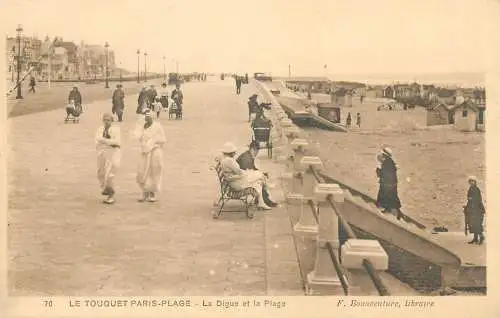 France Le Touquet-Paris-Plage La Digue et la Plage