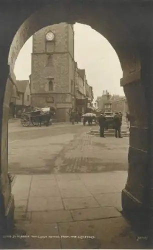 Saint Albans the Clock Tower from the Cloisters