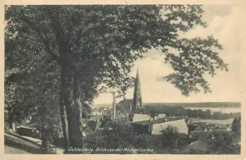 Germany Schleswig Blick von der Michaelisallee