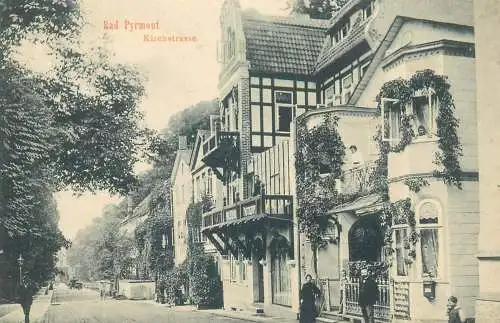 Germany Bad Pyrmont Kirchstrasse