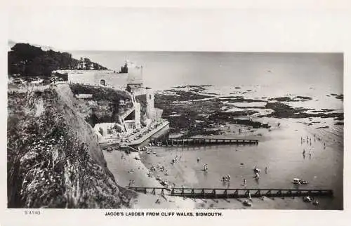 Jacob`s Ladder from Cliff Walks Sidmouth
