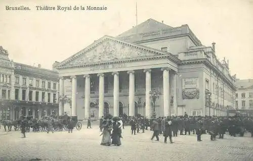 Belgium Bruxelles Theatre Royal de la Monnaie