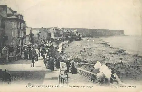 France Arromanches-les-Bains La Digue et la Plage
