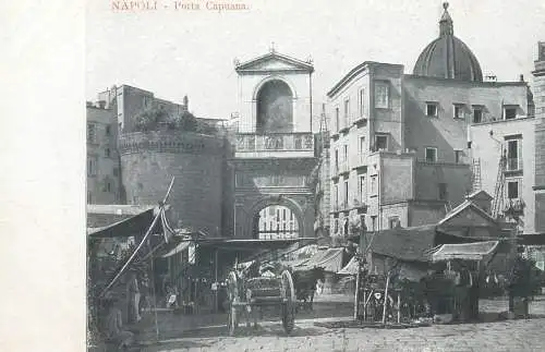 Italy Napoli Porta Capuana
