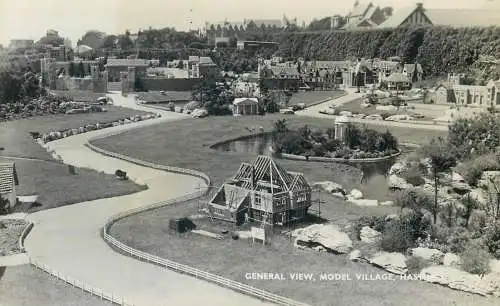 Model village Hastings Gifford series postcard