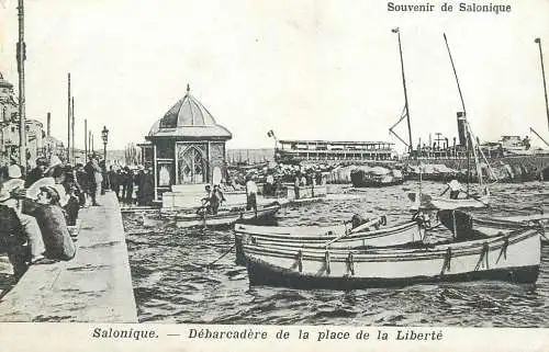 Greece Thessaloniki Debarcadere de la place de la Liberte