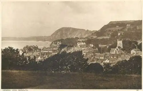 England Sidmouth general view